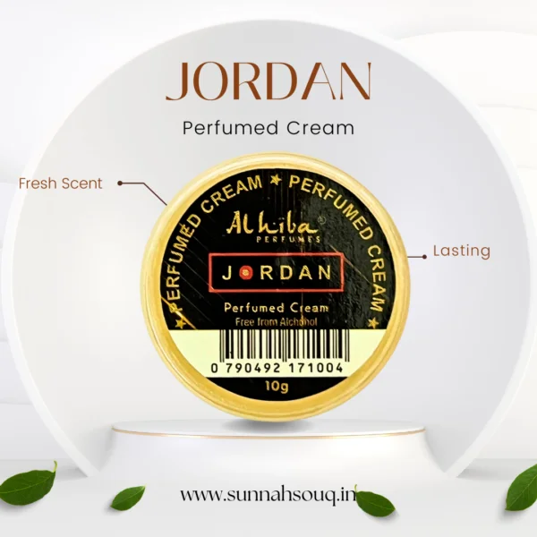 Jordan Perfumed Body Cream - 8.5g | Al Hiba