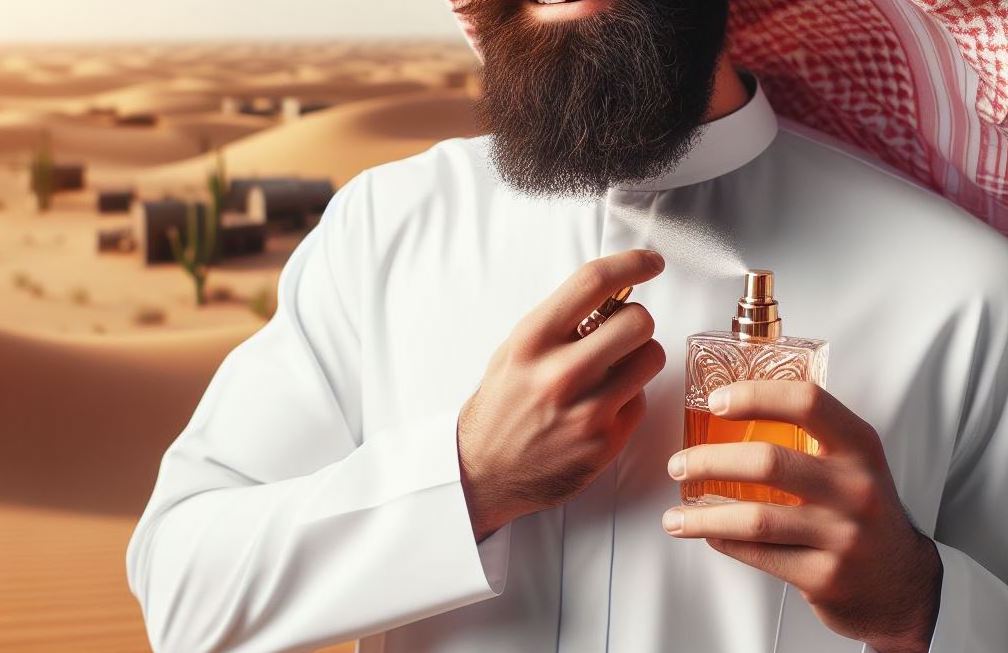 applying perfume while fasting
