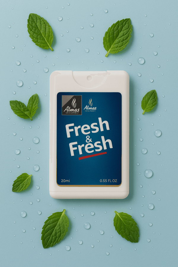 Fresh & Fresh Pocket Spray By Almas Perfumes | 20ml - Image 2