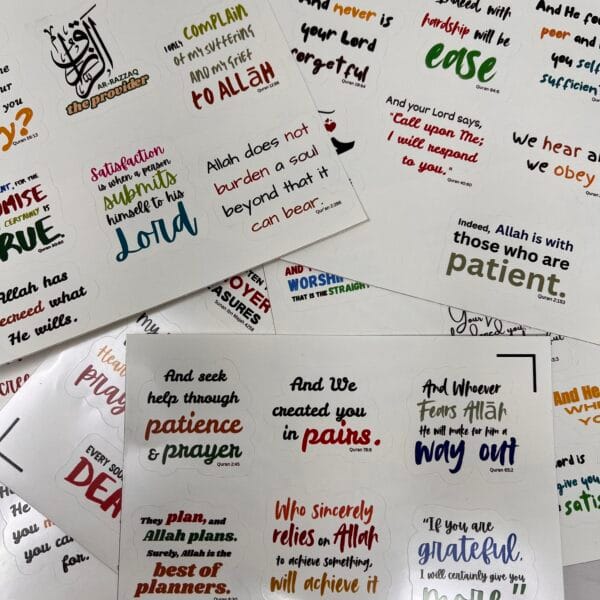 Islamic Quote Stickers