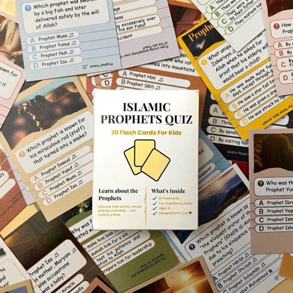 Islamic Prophets Quiz Flash Cards