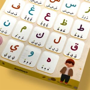 Arabic Alphabet Sticker