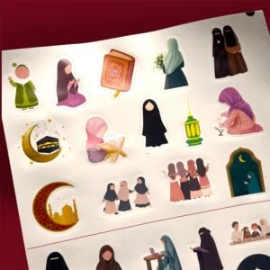 Muslim Girls Stickers