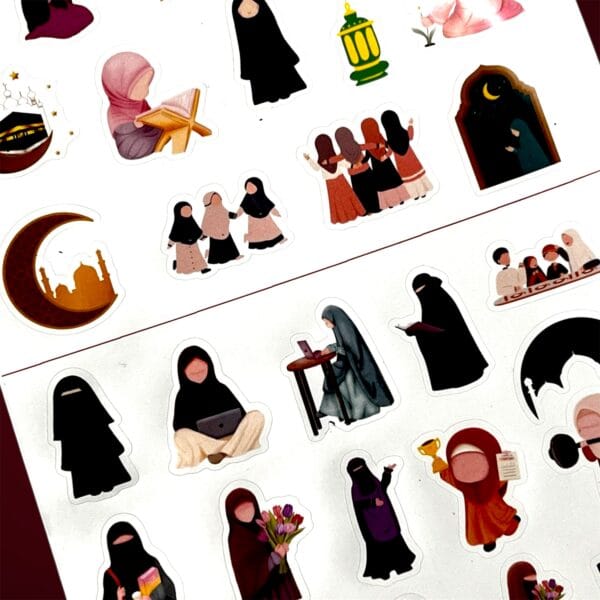 Muslim Girls Stickers