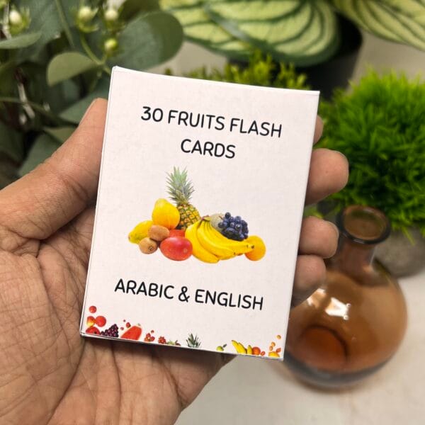 Fruits Flash Cards Arabic