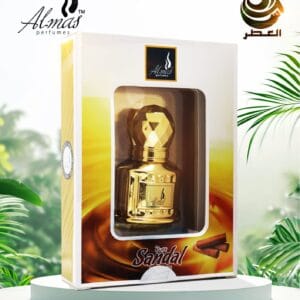 Al-mas Perfumes Pure Sandal Attar - 9.9 ml