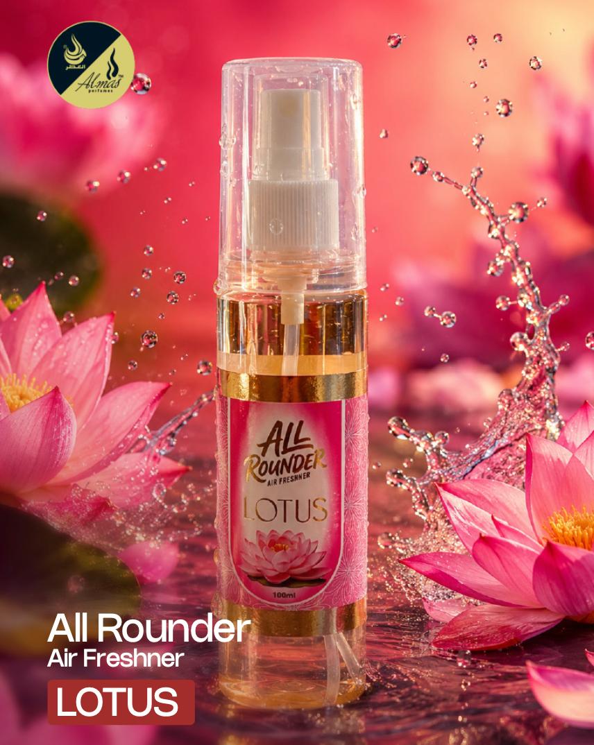 Almas Perfumes All Rounder Air Freshner - Lotus (100ml)